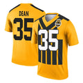 Parkc P.Steelers #35 Jamel Dean Player Gold Legend Limited 1933 Throwback Performance Home Game Stitched Jerseys