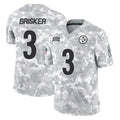 Parkc P.Steelers #3 Jaquan Brisker Player Arctic Camo Limited Salute To Service Home Game Stitched Jerseys