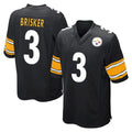 Parkc P.Steelers #3 Jaquan Brisker Player Black Home Game Stitched Jerseys