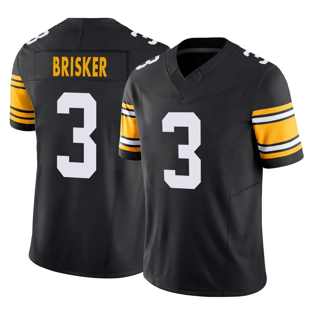 Parkc P.Steelers #3 Jaquan Brisker Player Black Limited Alternate Vapor F.U.S.E. Home Game Stitched Jerseys