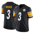 Parkc P.Steelers #3 Jaquan Brisker Player Black Limited Vapor F.U.S.E. Home Game Stitched Jerseys