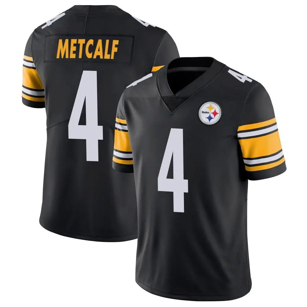 Parkc P.Steelers #4 DK Metcalf Player Black Limited Vapor Untouchable Home Game Stitched Jerseys