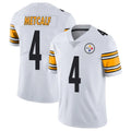 Parkc P.Steelers #4 DK Metcalf Player White Limited Vapor Untouchable Home Game Stitched Jerseys