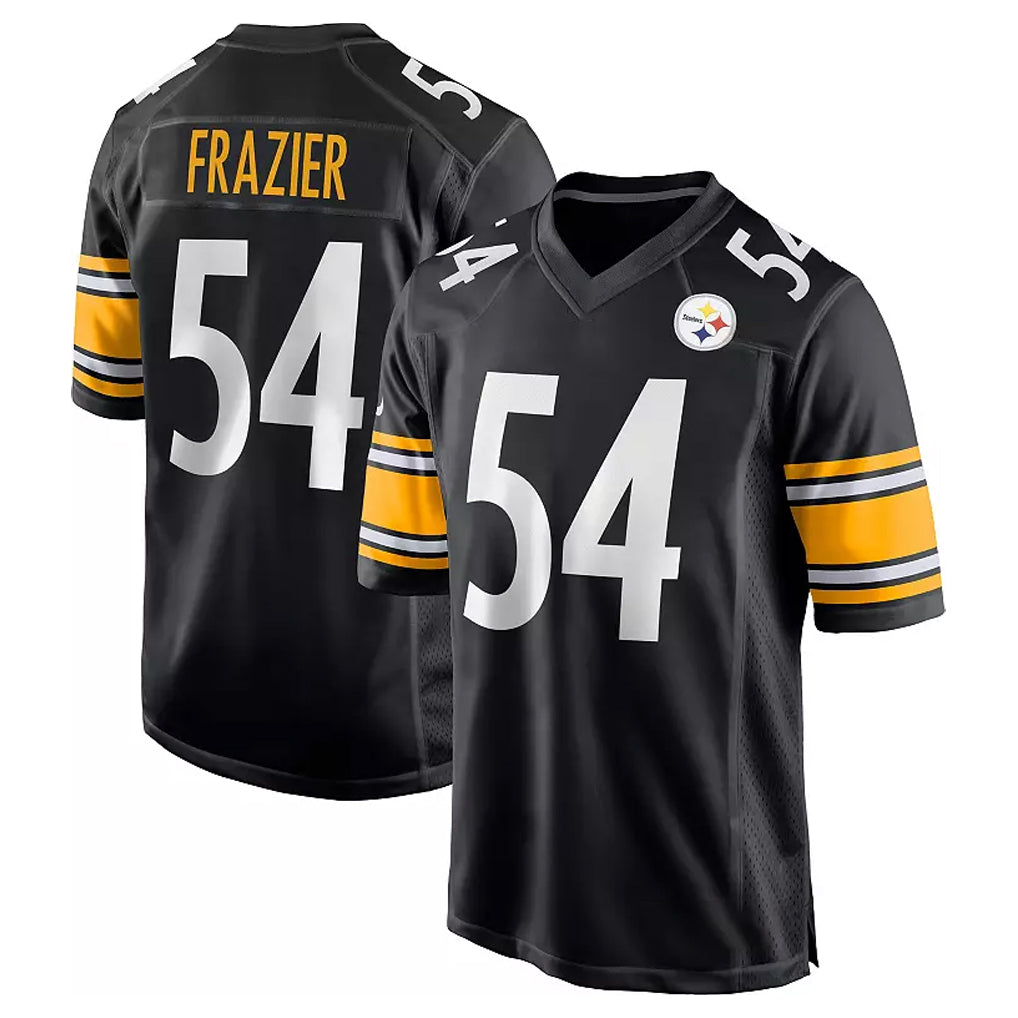 Parkc P.Steelers #54 Zach Frazier Player Black Home Game Stitched Jerseys