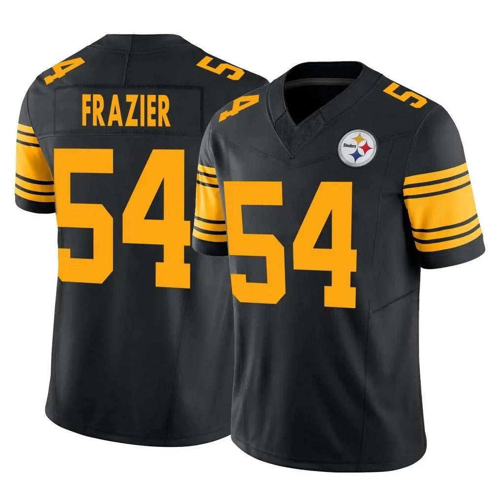 Parkc P.Steelers #54 Zach Frazier Player Black Limited 2nd Alternate Vapor F.U.S.E. Home Game Stitched Jerseys
