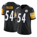 Parkc P.Steelers #54 Zach Frazier Player Black Limited Vapor F.U.S.E. Home Game Stitched Jerseys