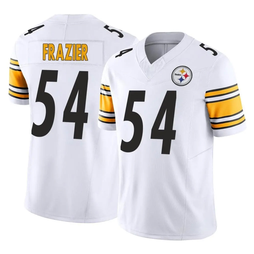 Parkc P.Steelers #54 Zach Frazier Player White Limited Vapor F.U.S.E. Home Game Stitched Jerseys