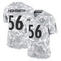 Parkc P.Steelers #56 Alex Highsmith Player Arctic Camo Limited Salute To Service Home Game Stitched Jerseys