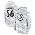 Parkc P.Steelers #56 Alex Highsmith Player Arctic Camo Limited Salute to Service Pullover Hoodies Game Stitched Jerseys
