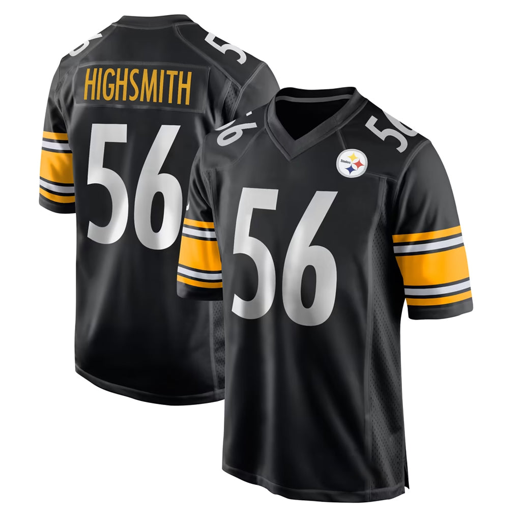 Parkc P.Steelers #56 Alex Highsmith Player Black Home Game Stitched Jerseys