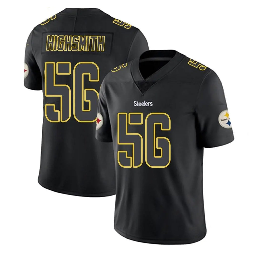 Parkc P.Steelers #56 Alex Highsmith Player Black Impact Limited Home Game Stitched Jerseys