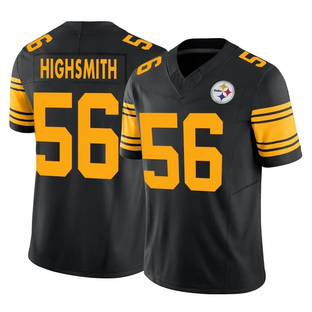 Parkc P.Steelers #56 Alex Highsmith Player Black Limited 2nd Alternate Vapor F.U.S.E. Home Game Stitched Jerseys