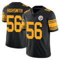 Parkc P.Steelers #56 Alex Highsmith Player Black Limited Color Rush Home Game Stitched Jerseys