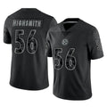 Parkc P.Steelers #56 Alex Highsmith Player Black Reflective Limited Home Game Stitched Jerseys
