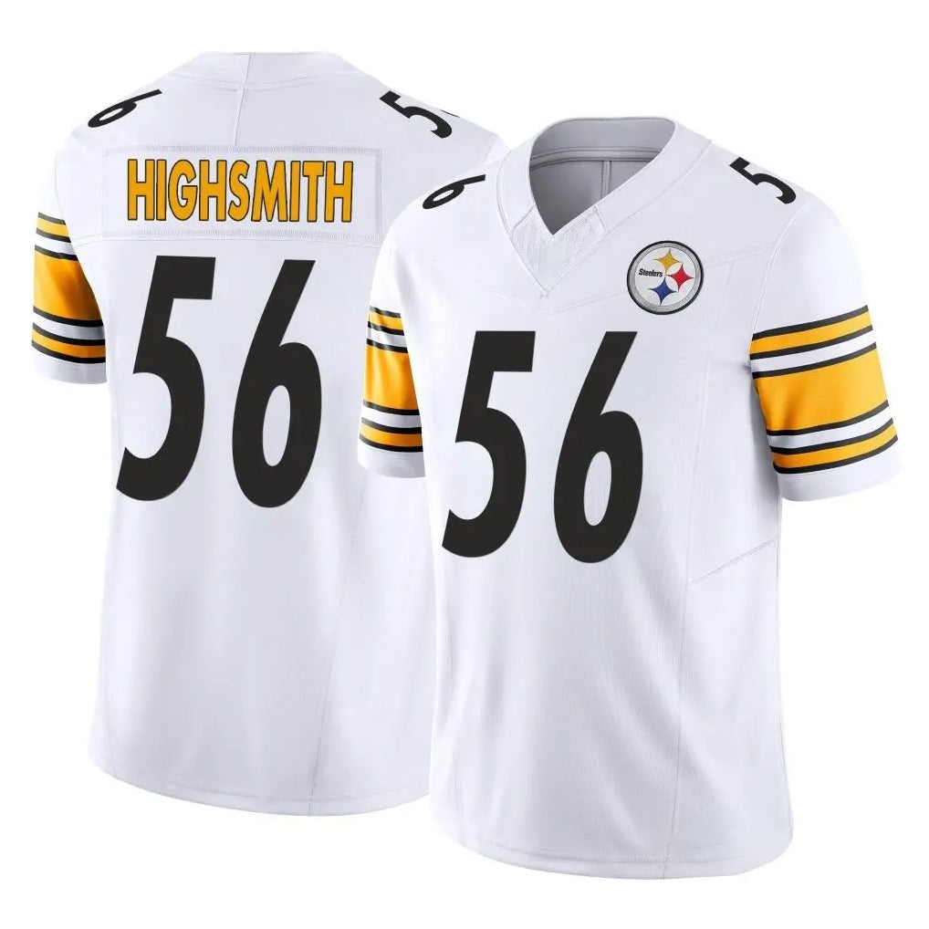 Parkc P.Steelers #56 Alex Highsmith Player White Limited Vapor F.U.S.E. Home Game Stitched Jerseys