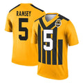 Parkc P.Steelers #5 Jalen Ramsey Player Gold Legend Limited 1933 Throwback Performance Home Game Stitched Jerseys