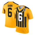 Parkc P.Steelers #6 Patrick Queen Player Gold Legend Limited 1933 Throwback Performance Home Game Stitched Jerseys