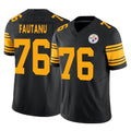 Parkc P.Steelers #76 Troy Fautanu Player Black Limited 2nd Alternate Vapor F.U.S.E. Home Game Stitched Jerseys