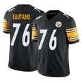 Parkc P.Steelers #76 Troy Fautanu Player Black Limited Vapor F.U.S.E. Home Game Stitched Jerseys