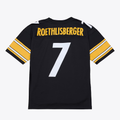 Parkc P.Steelers #7 Ben Roethlisberger Mitchell & Ness Black 2004 Legacy Throwback Replica Jersey Stitched Puhic Game Jerseys