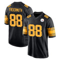 Parkc P.Steelers #88 Pat Freiermuth Player Black Color Rush Home Game Stitched Jerseys