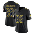 Parkc P.Steelers #88 Pat Freiermuth Player Black Impact Limited Home Game Stitched Jerseys