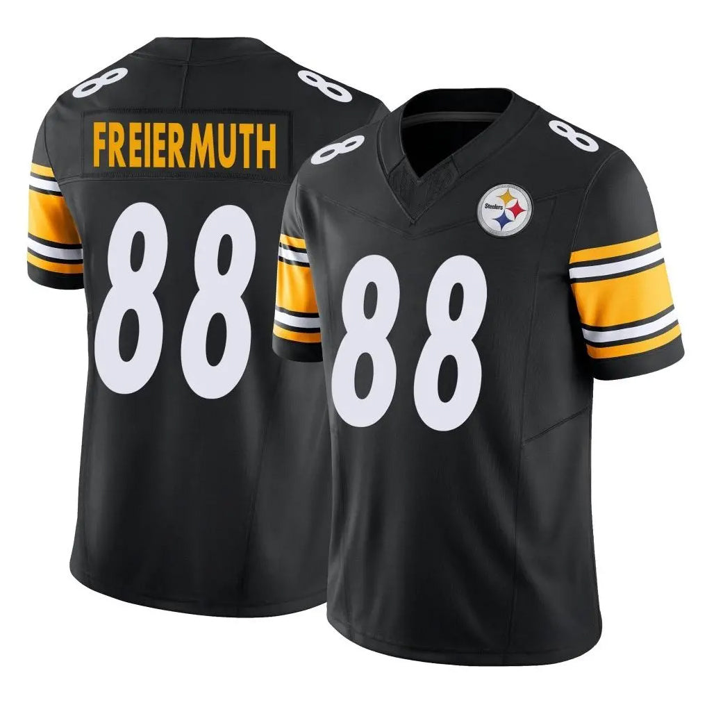 Parkc P.Steelers #88 Pat Freiermuth Player Black Limited Vapor F.U.S.E. Home Game Stitched Jerseys