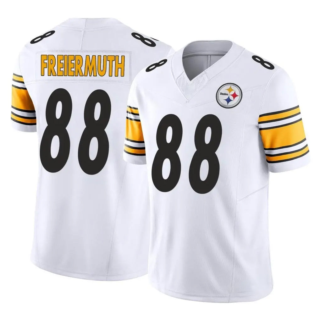 Parkc P.Steelers #88 Pat Freiermuth Player White Limited Vapor F.U.S.E. Home Game Stitched Jerseys