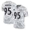 Parkc P.Steelers #95 Keeanu Benton Player Arctic Camo Limited Salute To Service Home Game Stitched Jerseys