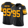 Parkc P.Steelers #95 Keeanu Benton Player Black Limited 2nd Alternate Vapor F.U.S.E. Home Game Stitched Jerseys