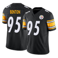 Parkc P.Steelers #95 Keeanu Benton Player Black Limited Vapor F.U.S.E. Home Game Stitched Jerseys