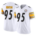 Parkc P.Steelers #95 Keeanu Benton Player White Limited Vapor F.U.S.E. Home Game Stitched Jerseys