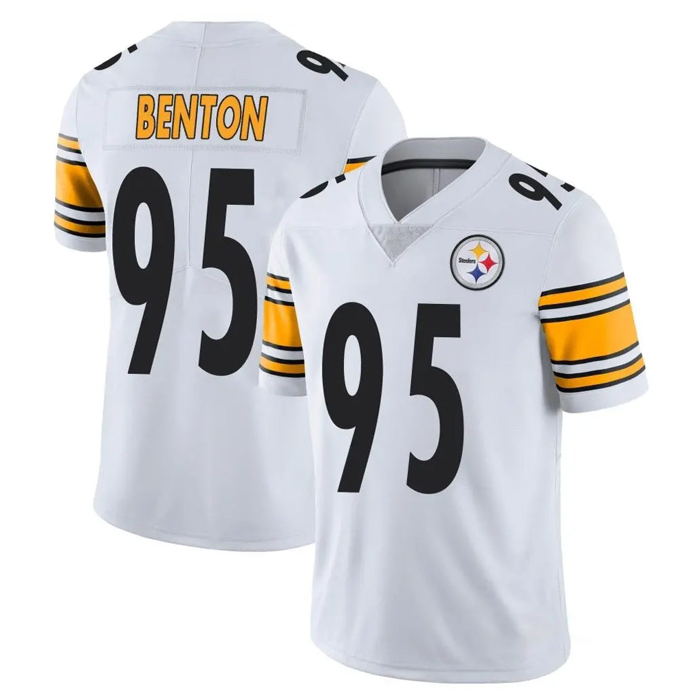 Parkc P.Steelers #95 Keeanu Benton Player White Limited Vapor Untouchable Home Game Stitched Jerseys