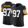 Parkc P.Steelers #97 Cameron Heyward Player Black Limited Alternate Vapor F.U.S.E. Home Game Stitched Jerseys