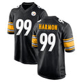 Parkc P.Steelers #99 Derrick Harmon Player Black Home Game Stitched Jerseys