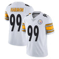 Parkc P.Steelers #99 Derrick Harmon Player White Limited Vapor Untouchable Home Game Stitched Jerseys