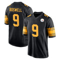 Parkc P.Steelers #9 Chris Boswell Player Black Color Rush Home Game Stitched Jerseys