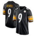 Parkc P.Steelers #9 Chris Boswell Player Black Home Game Stitched Jerseys