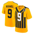 Parkc P.Steelers #9 Chris Boswell Player Gold Limited 1933 Throwback Home Game Stitched Jerseys