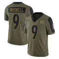 Parkc P.Steelers #9 Chris Boswell Player Olive Salute To Service Limited Game Stitched Jerseys