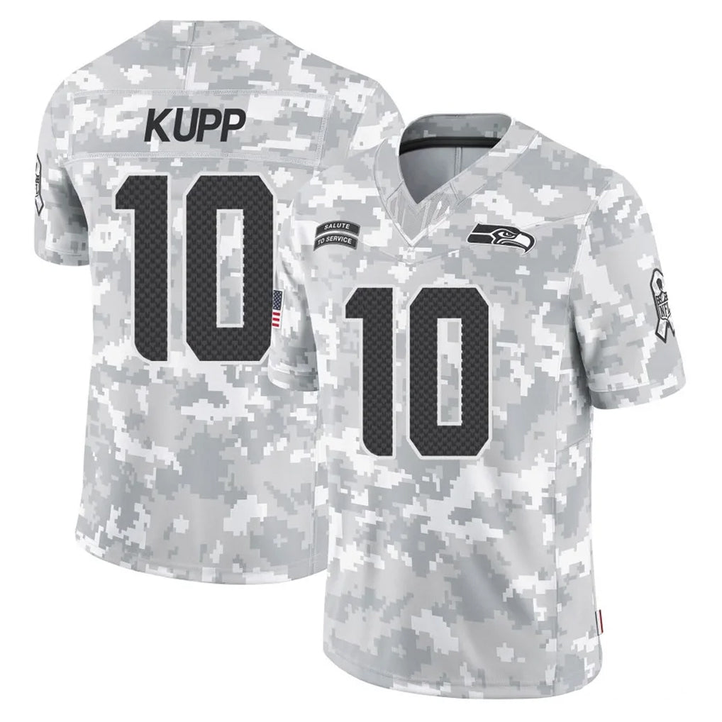 Parkc S.Seahawks #10 Cooper Kupp Player Arctic Camo Limited Salute To Service Home Game Stitched Jerseys