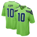 Parkc S.Seahawks #10 Cooper Kupp Player Green Home Game Stitched Jerseys