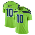 Parkc S.Seahawks #10 Cooper Kupp Player Green Limited Color Rush Home Game Stitched Jerseys