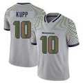Parkc S.Seahawks #10 Cooper Kupp Player Grey Limited 2025 Rivalries Collection Home Game Stitched Jerseys
