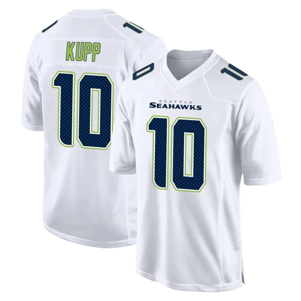 Parkc S.Seahawks #10 Cooper Kupp Player White Tundra Fashion Home Game Stitched Jerseys