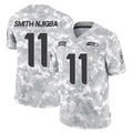 Parkc S.Seahawks #11 Jaxon Smith-Njigba Player Arctic Camo Limited Salute To Service Home Game Stitched Jerseys