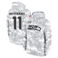 Parkc S.Seahawks #11 Jaxon Smith-Njigba Player Arctic Camo Limited Salute to Service Pullover Hoodies Game Stitched Jerseys