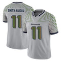 Parkc S.Seahawks #11 Jaxon Smith-Njigba Player Grey Limited 2025 Rivalries Collection Home Game Stitched Jerseys
