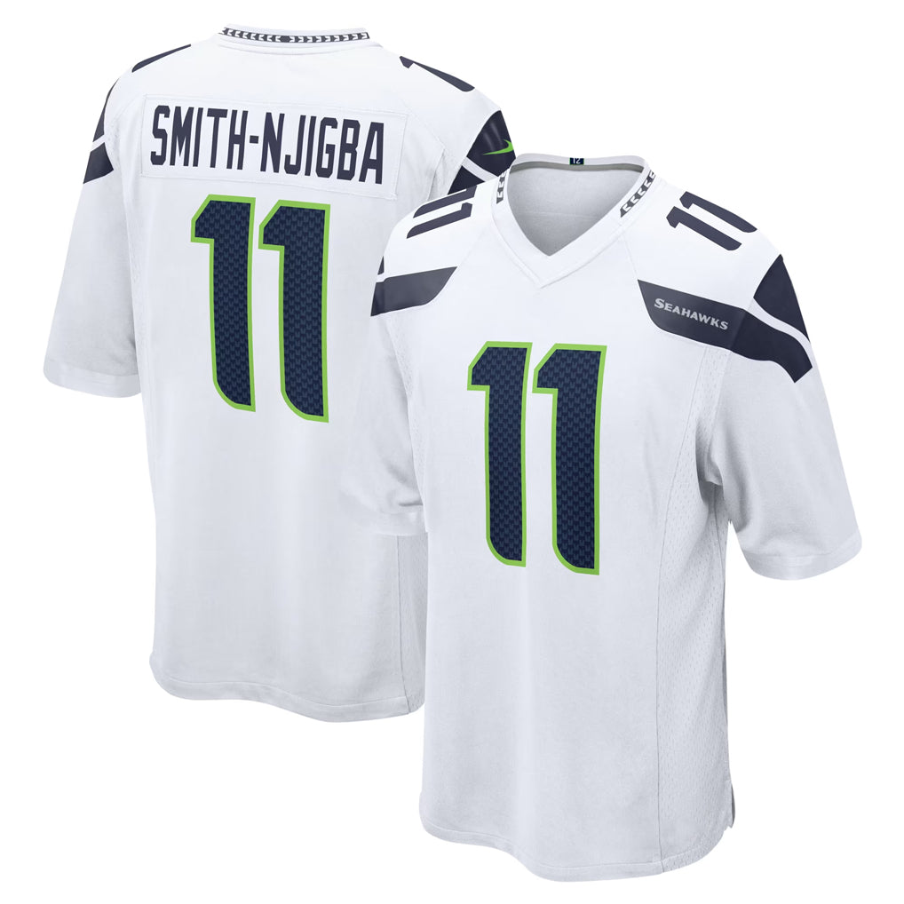 Parkc S.Seahawks #11 Jaxon Smith-Njigba Player White Home Game Stitched Jerseys
