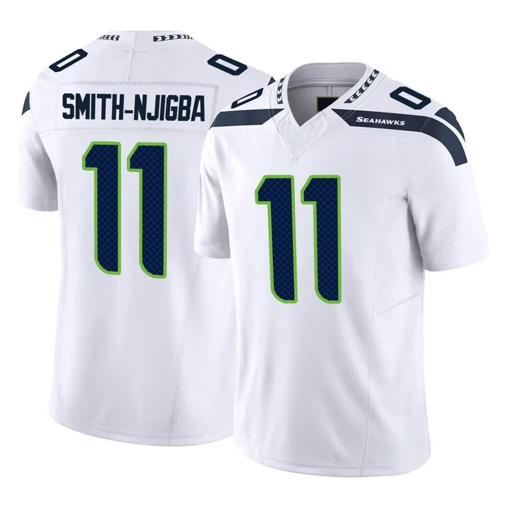 Parkc S.Seahawks #11 Jaxon Smith-Njigba Player White Limited Vapor F.U.S.E. Home Game Stitched Jerseys